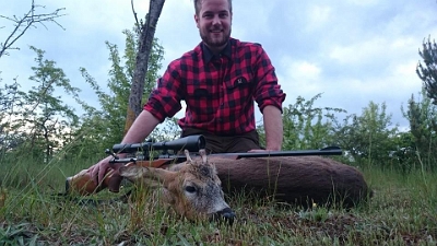 Her Mikkel Bach. En glad nyjæger